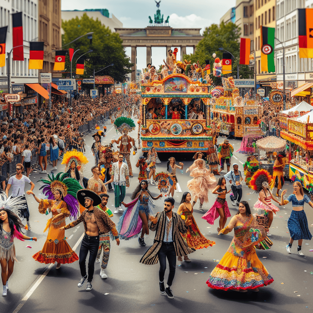 Karneval Der Kulturen - Germany Paint By Numbers