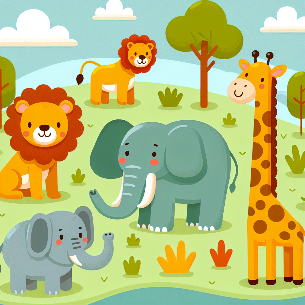 Zoo Day Adventure DIY Paint By Numbers