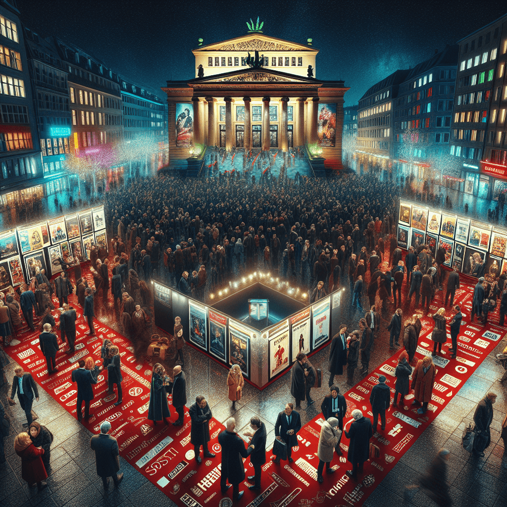 Berlin International Film Festival - Berlin Numbered Painting Kits