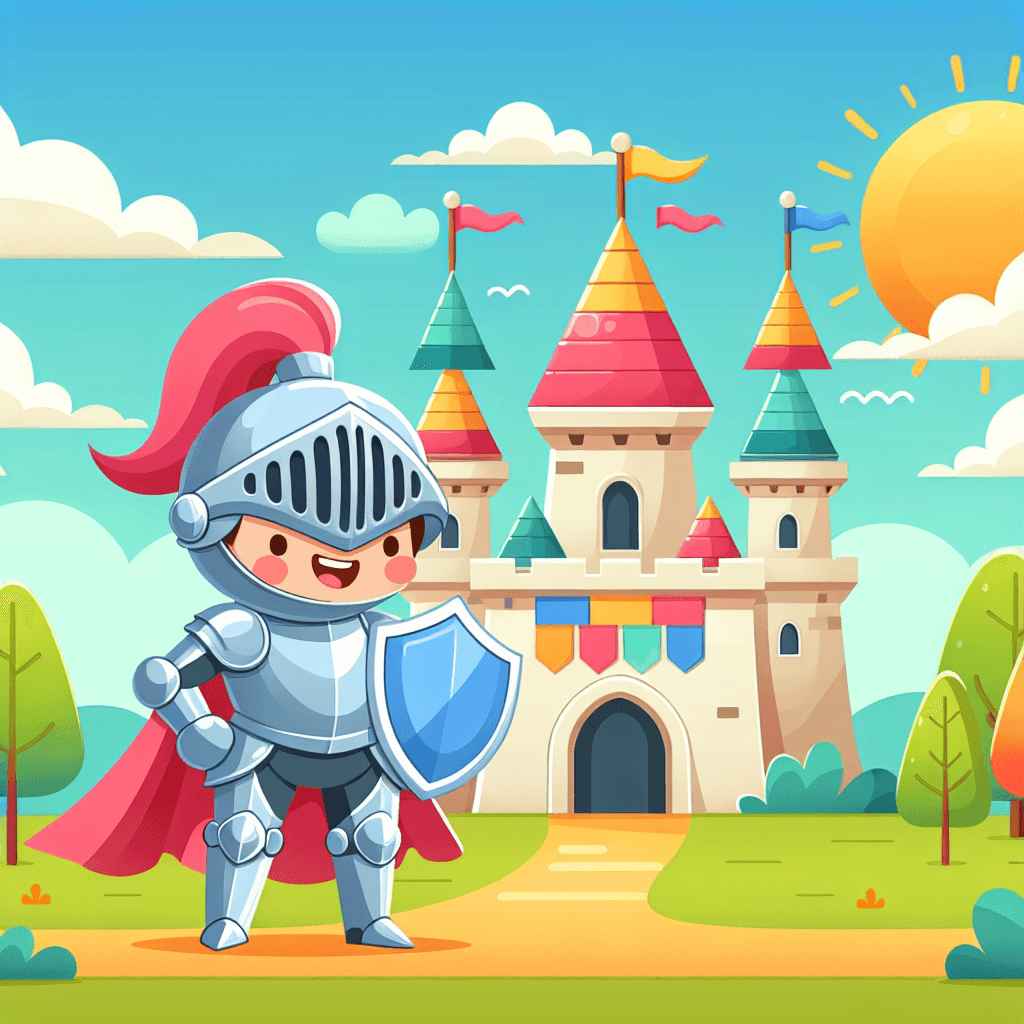 Royal Knights And Castles Painting Number Kit