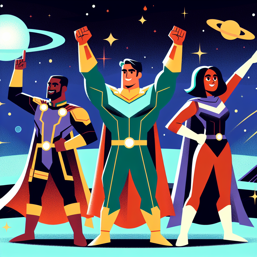 Galactic Guardians Gala Paint By Number