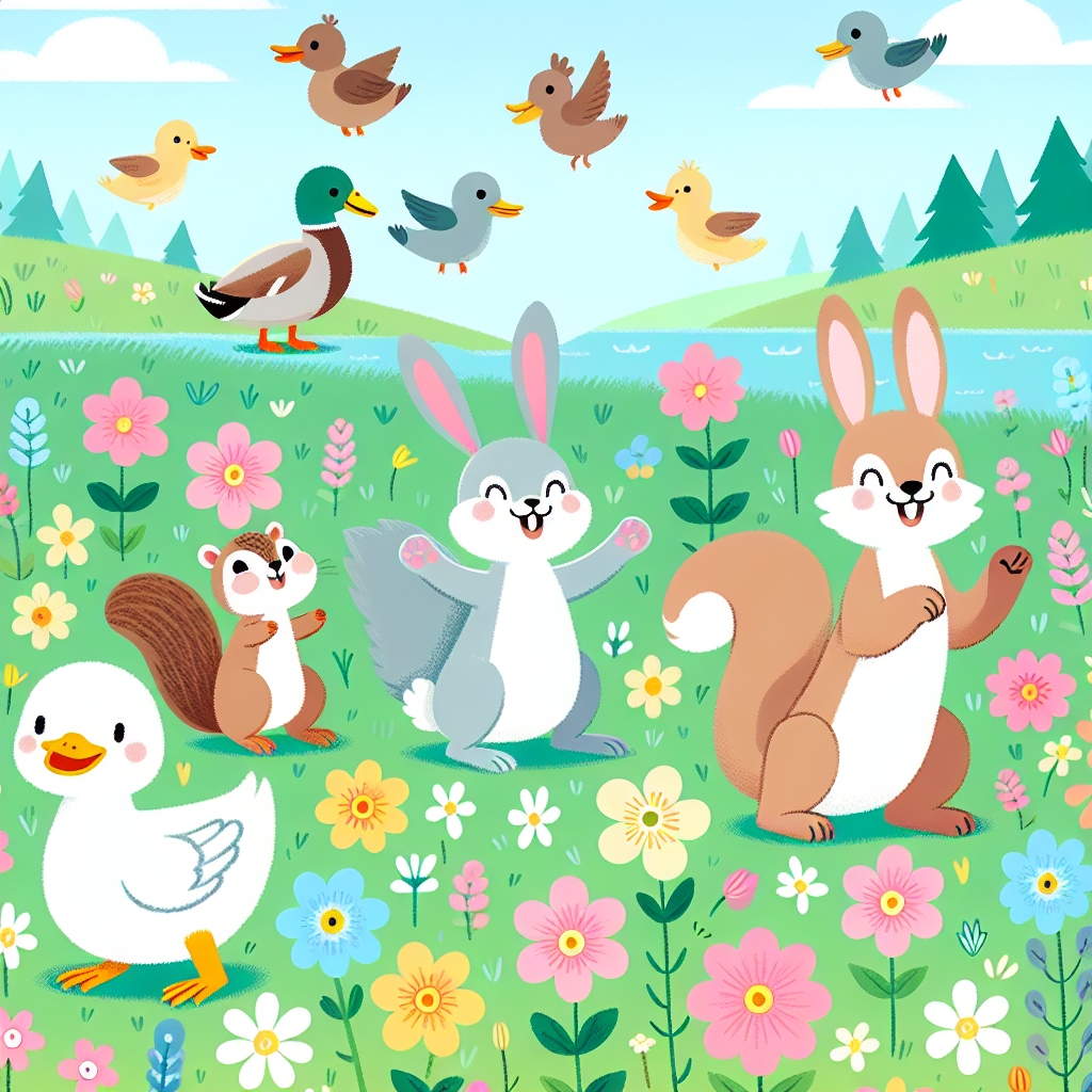 Springtime Celebration Number Painting