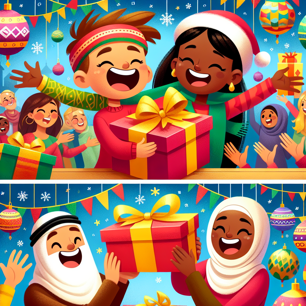 Whimsical Holiday Celebrations Painting By Numbers Kit