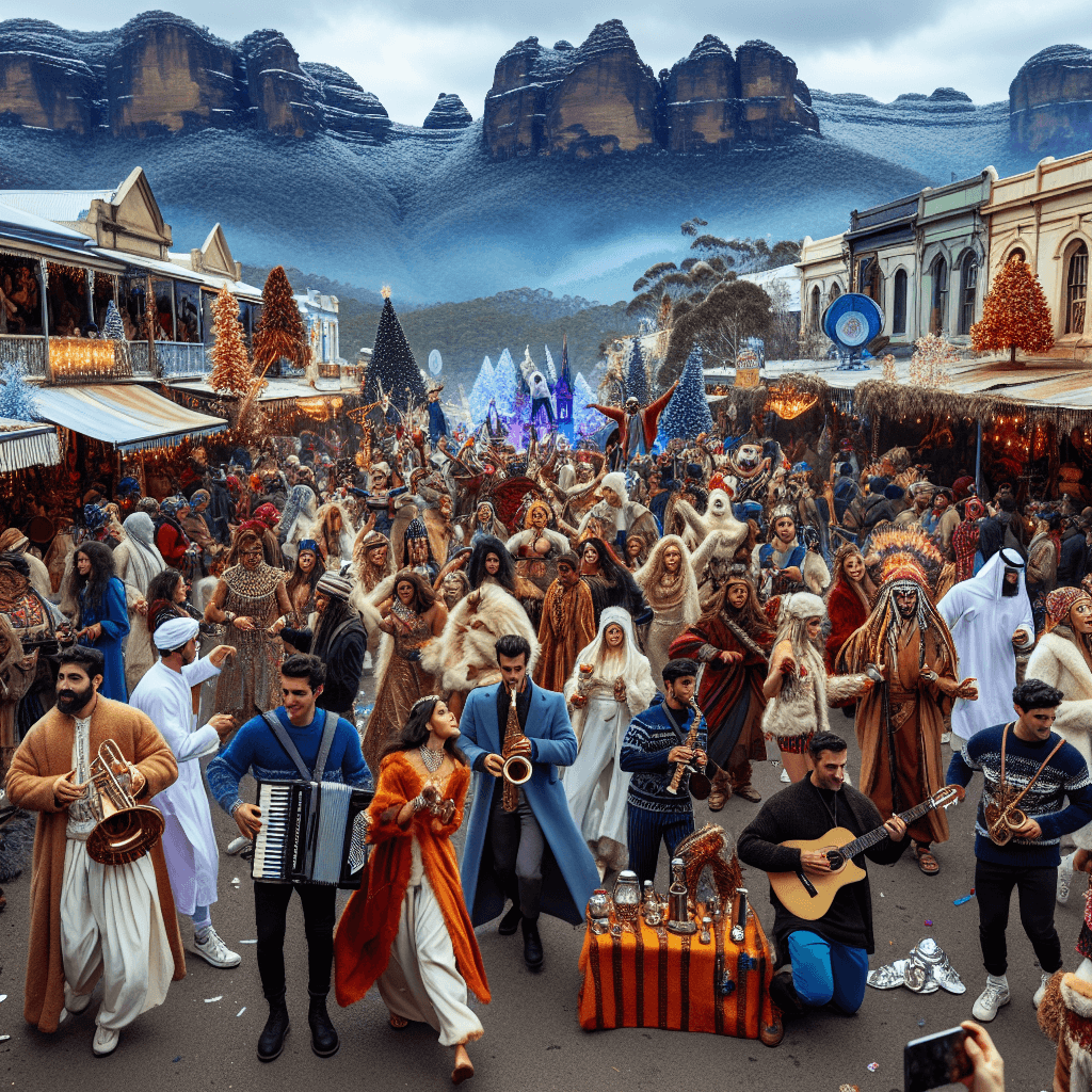 Winter Magic Festival - Australia Paint By Numbers