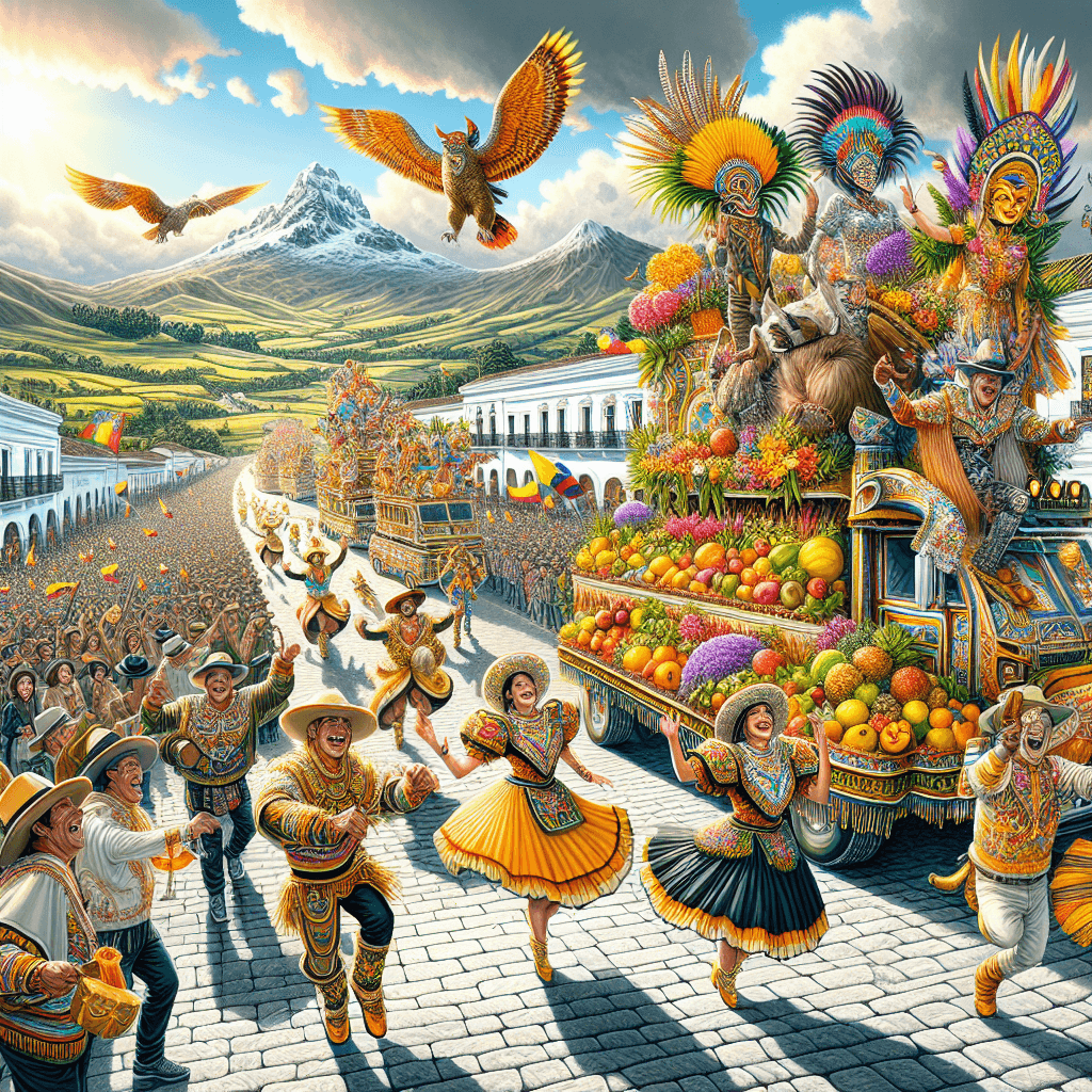 Ecuadorian Carnival - Ecuador Paint By Numbers