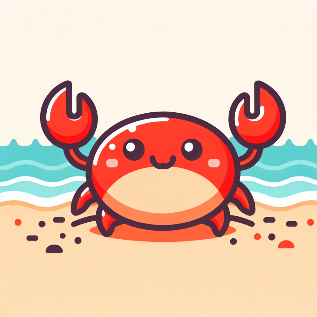 Fun Crab Numbered Painting Kits