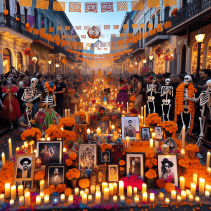 Diá De Muertos - Mexico Paint By Numbers Kits