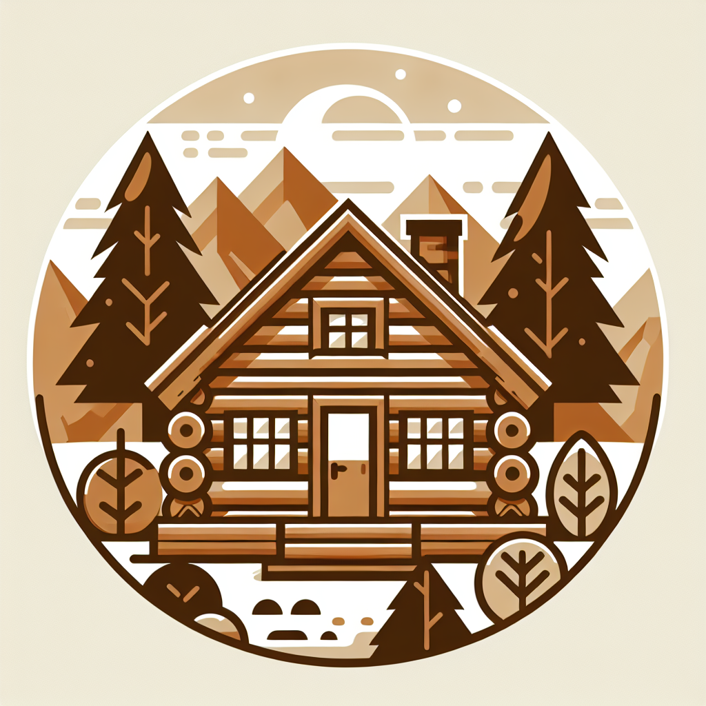 Cozy Log Cabin Getaway Painting Number Kit