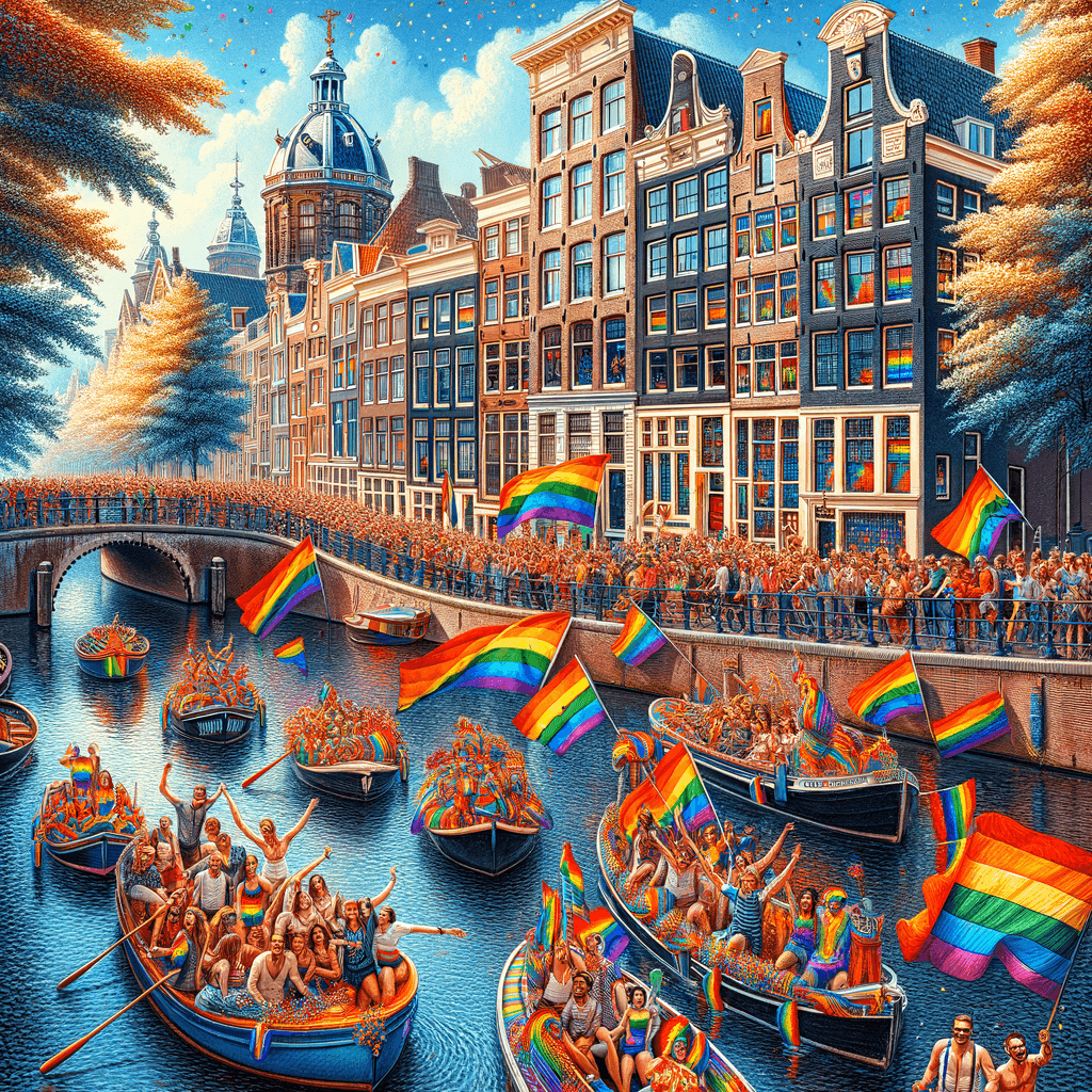 Pride Amsterdam - Amsterdam Paint By Numbers