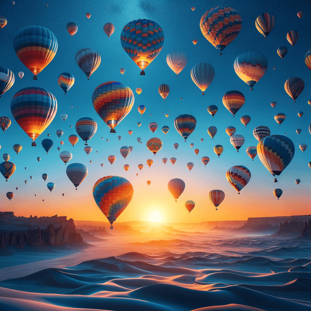 Albuquerque International Balloon Fiesta - United States DIY Paint By Numbers