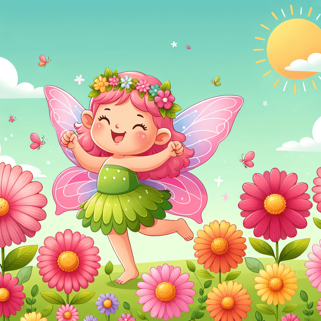 Whimsical Flower Fairy Numbered Painting Kits