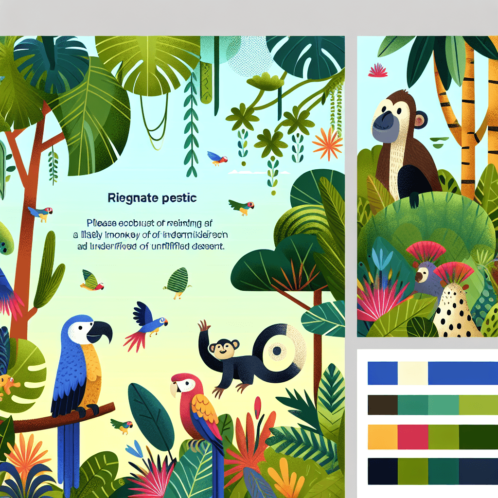 Explore The Jungle Safari Painting By Numbers Kit