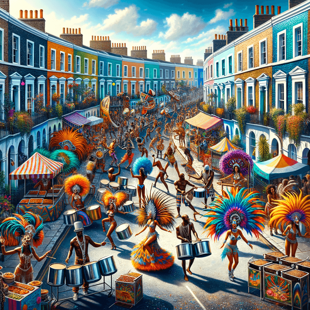 Notting Hill Carnival - UK Paint By Numbers Art