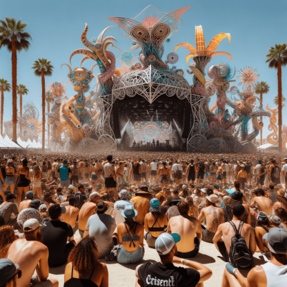 Coachella - USA Number Painting