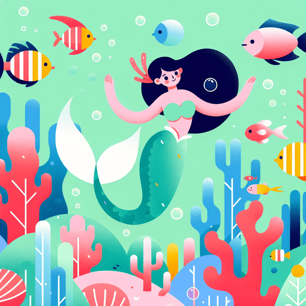 Mystic Mermaid's Ocean Dance DIY Paint By Numbers