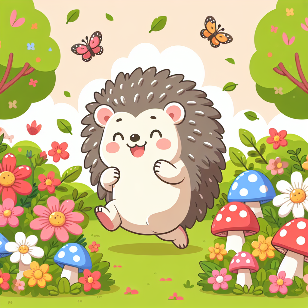 Spunky Hedgehog Numbered Painting Kits