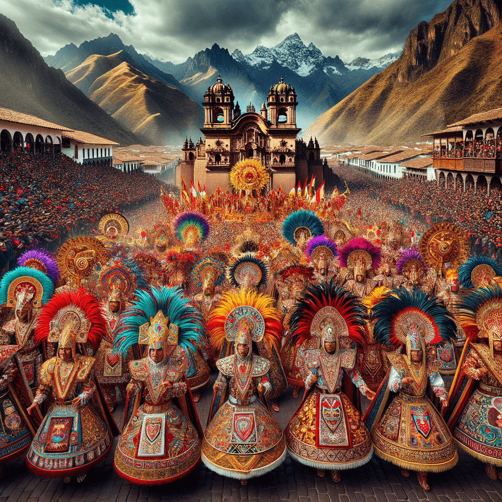 Inti Raymi Festival Numbered Painting Kits