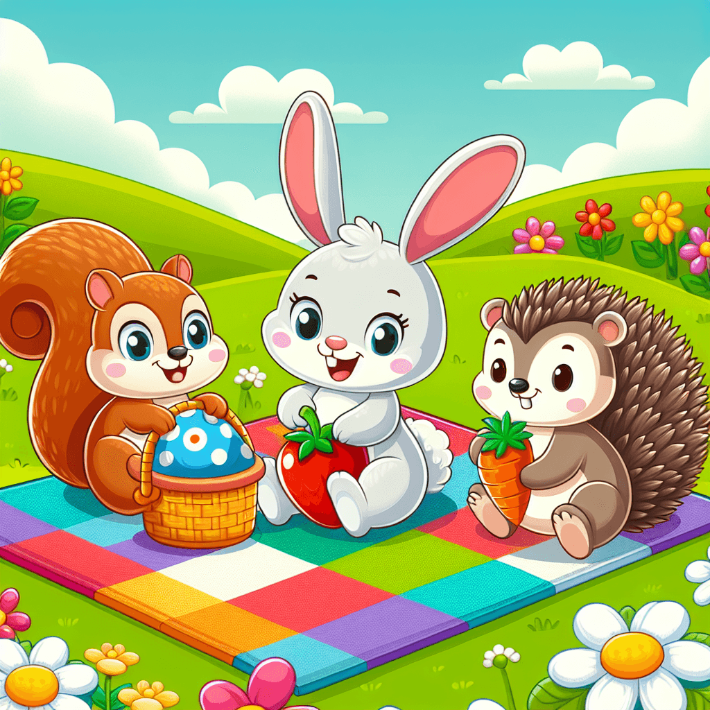 Cute Critters Picnic Numbered Painting Kits