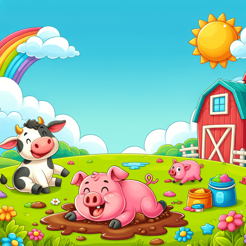 Silly Farm Friends Number Painting