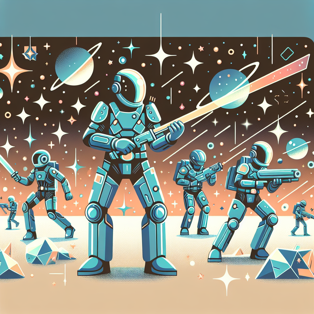 Galaxy Ranger Patrol Painting By Numbers Kit