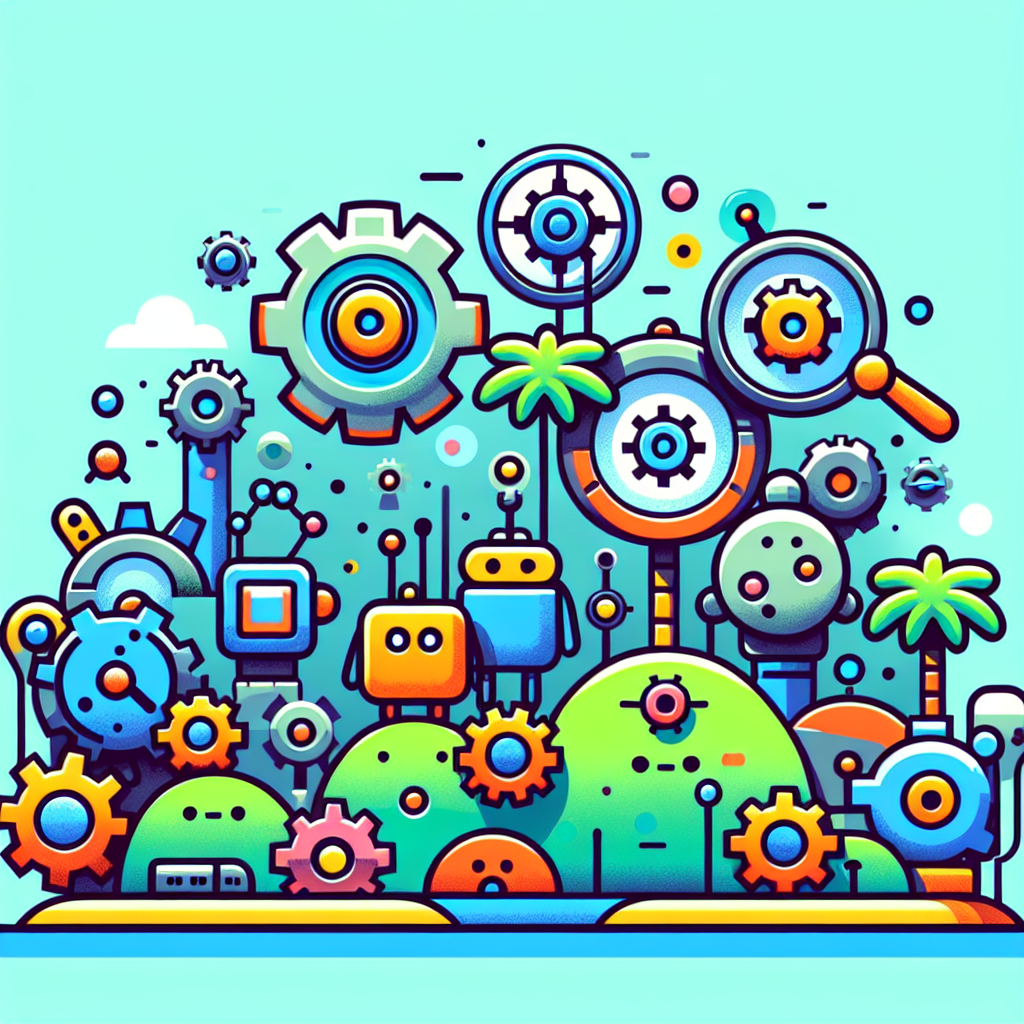 Robot Island Numbered Painting Kits