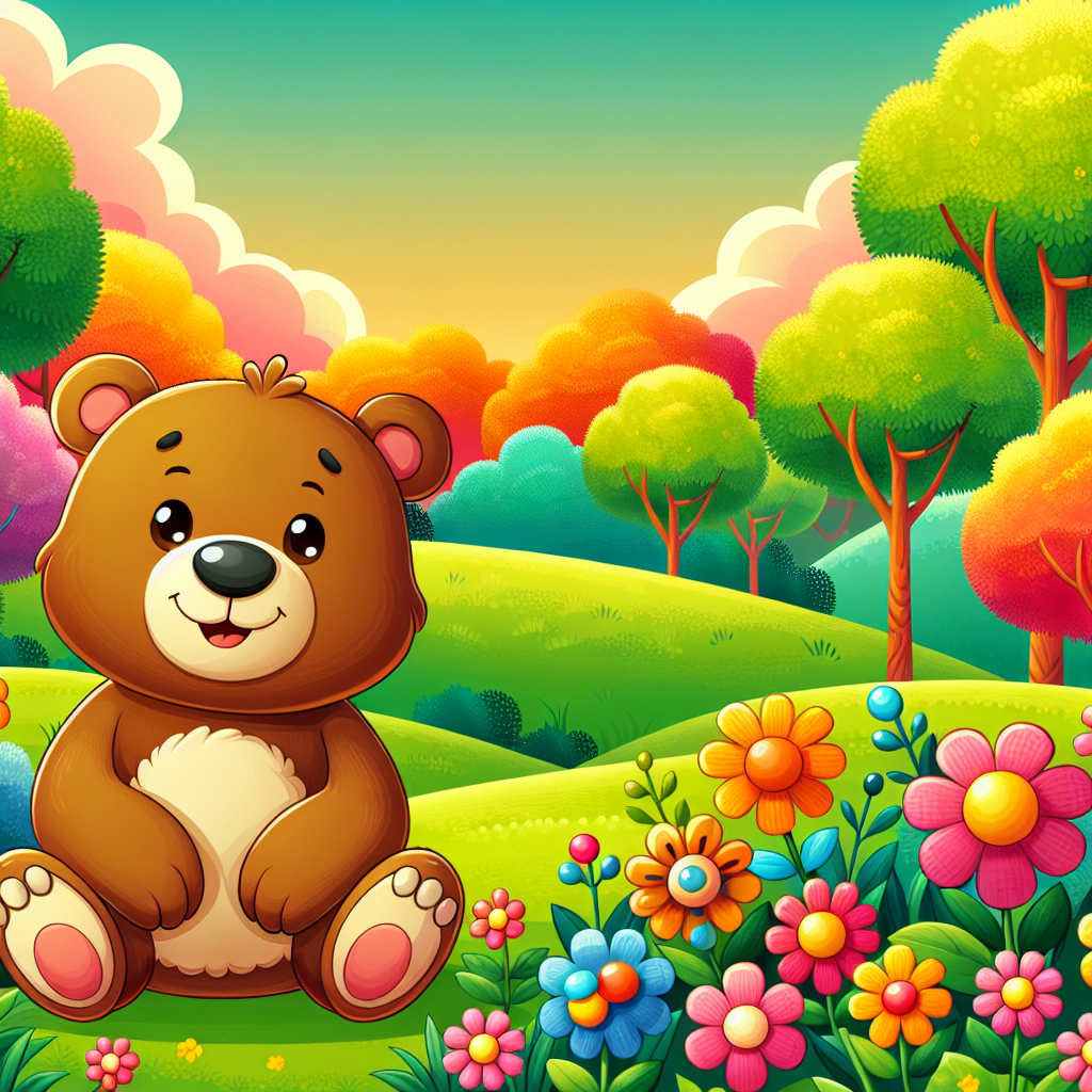 Friendly Bear Numbered Painting Kits