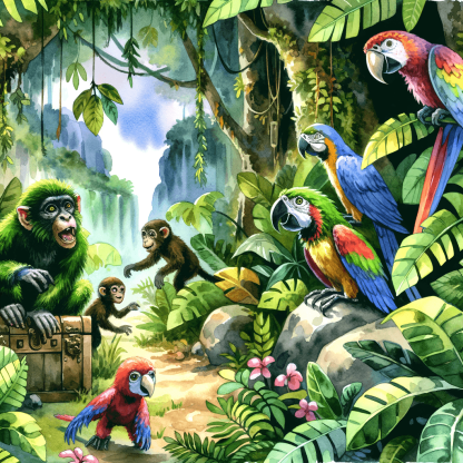 Jungle Quest Numbered Painting Kits