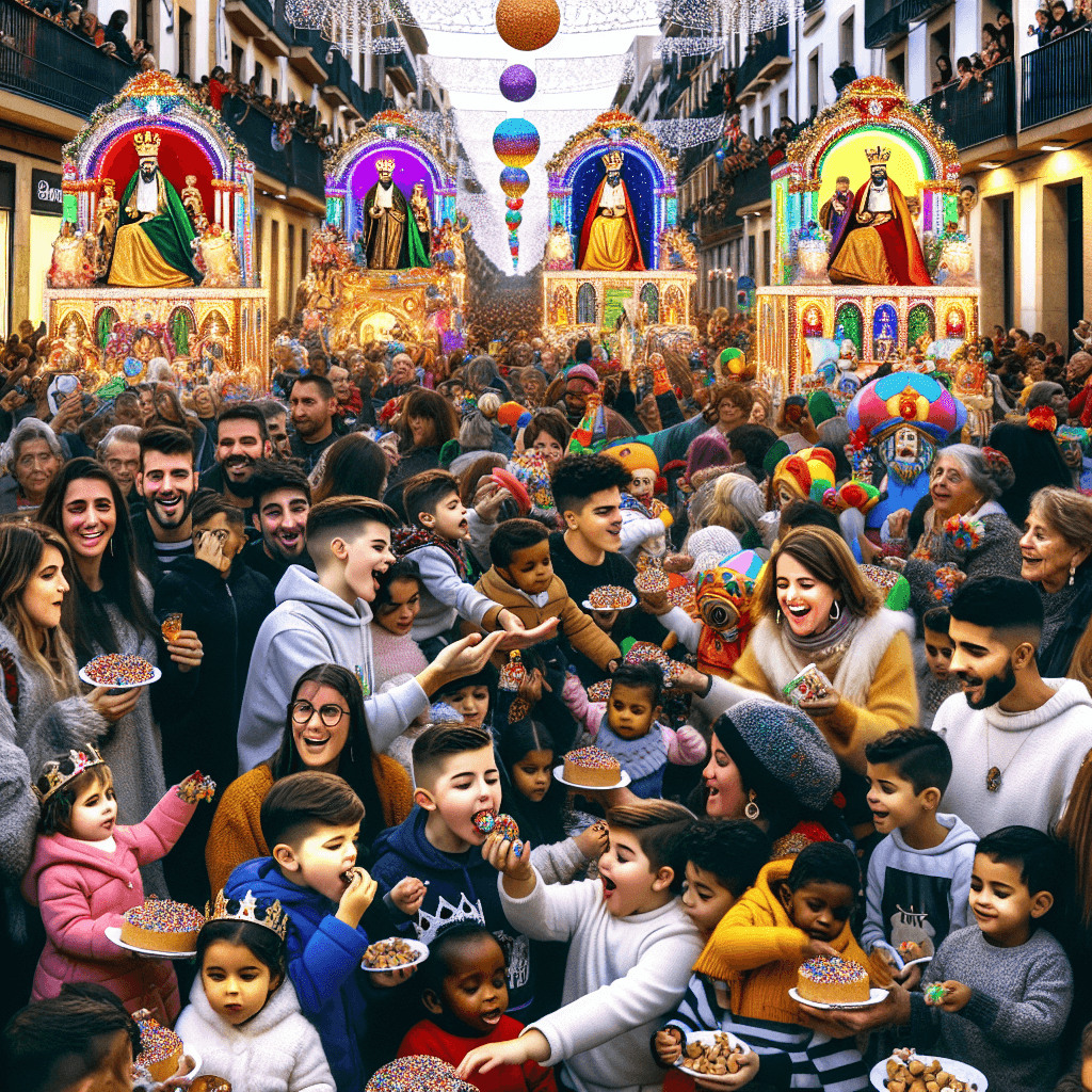 Dia De Reyes - Spain Paint By Color