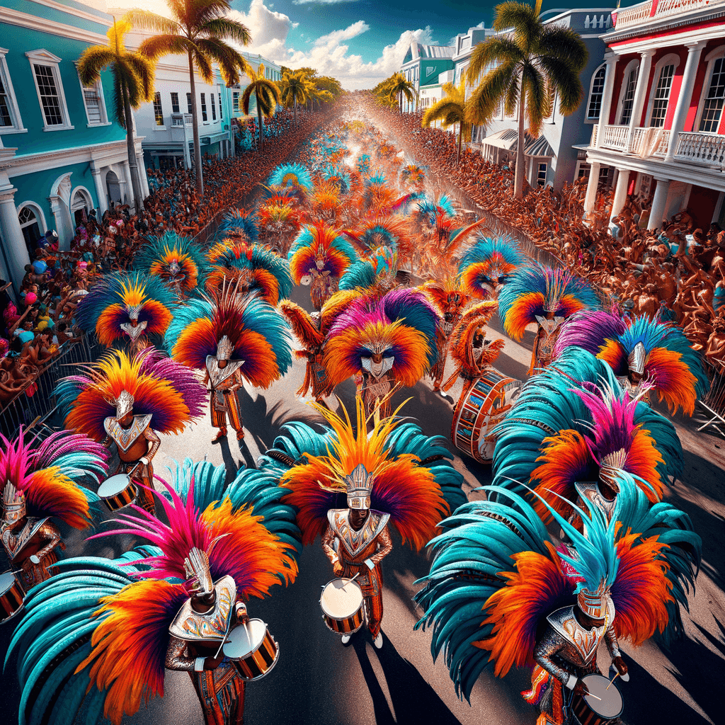 Junkanoo Festival - Bahamas Painting Number Kit