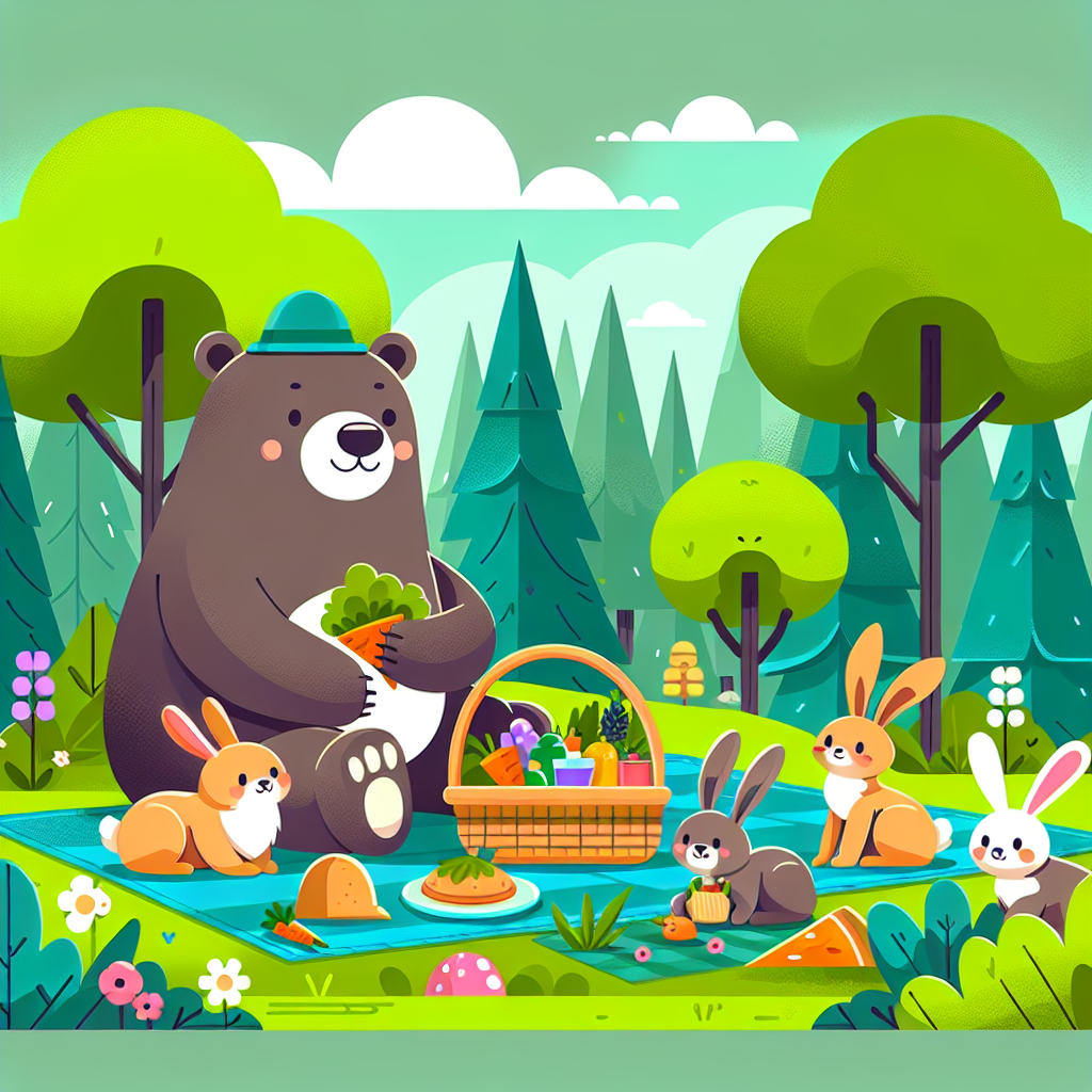 Enchanted Forest Picnic Paint By Numbers
