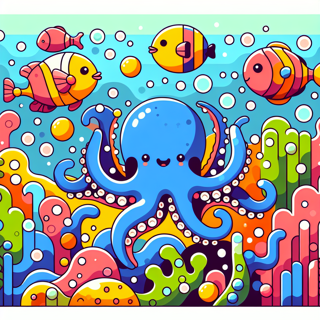Silly Underwater Fun Paint By Color