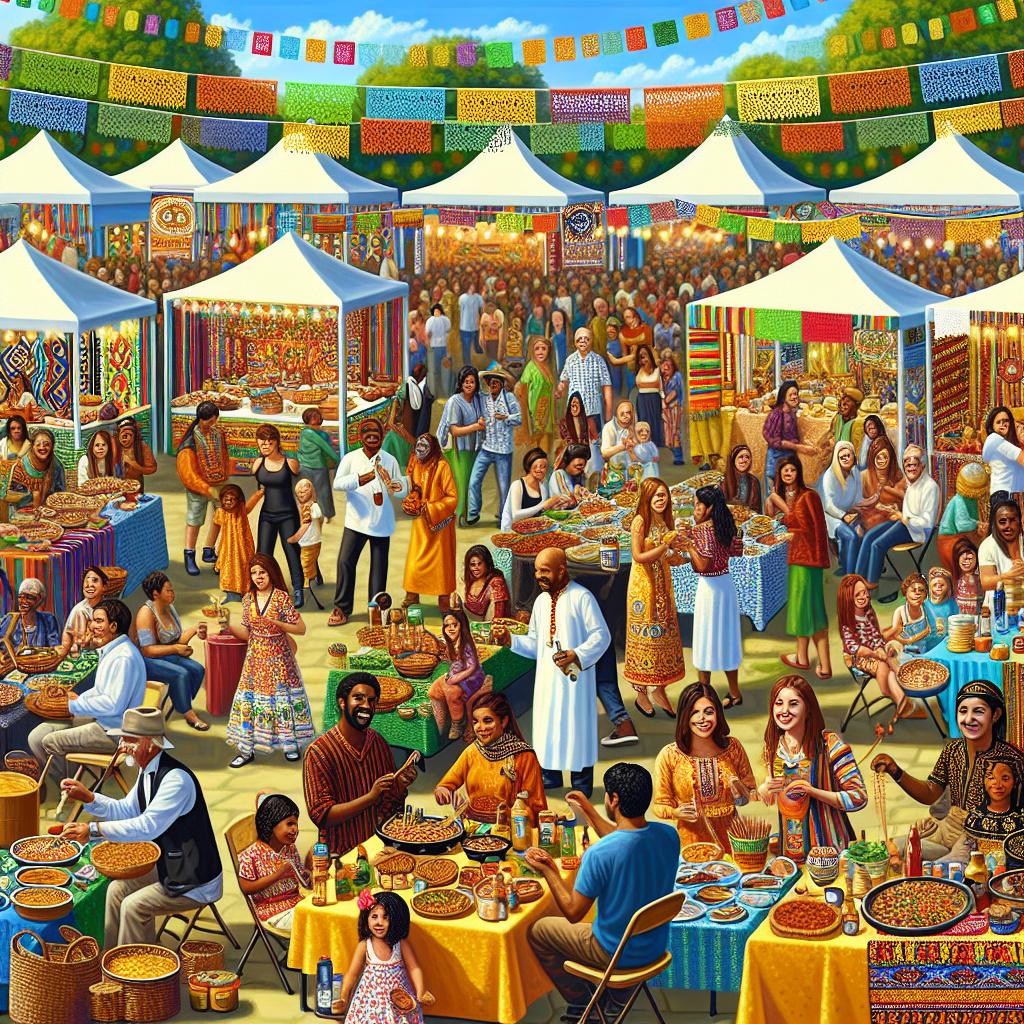 Folk Life Festival - United States Paint By Color