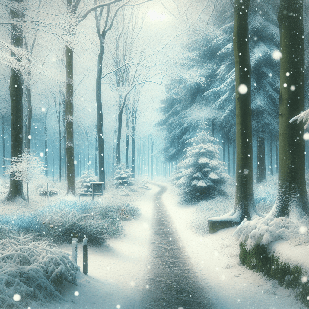 A Winter's Tale In The Woods DIY Paint By Numbers