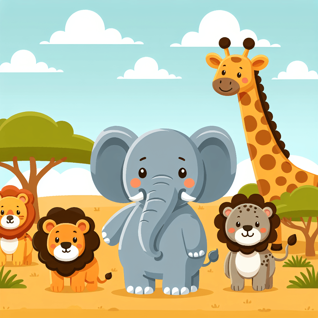 Exploratory Safari Adventure Number Painting