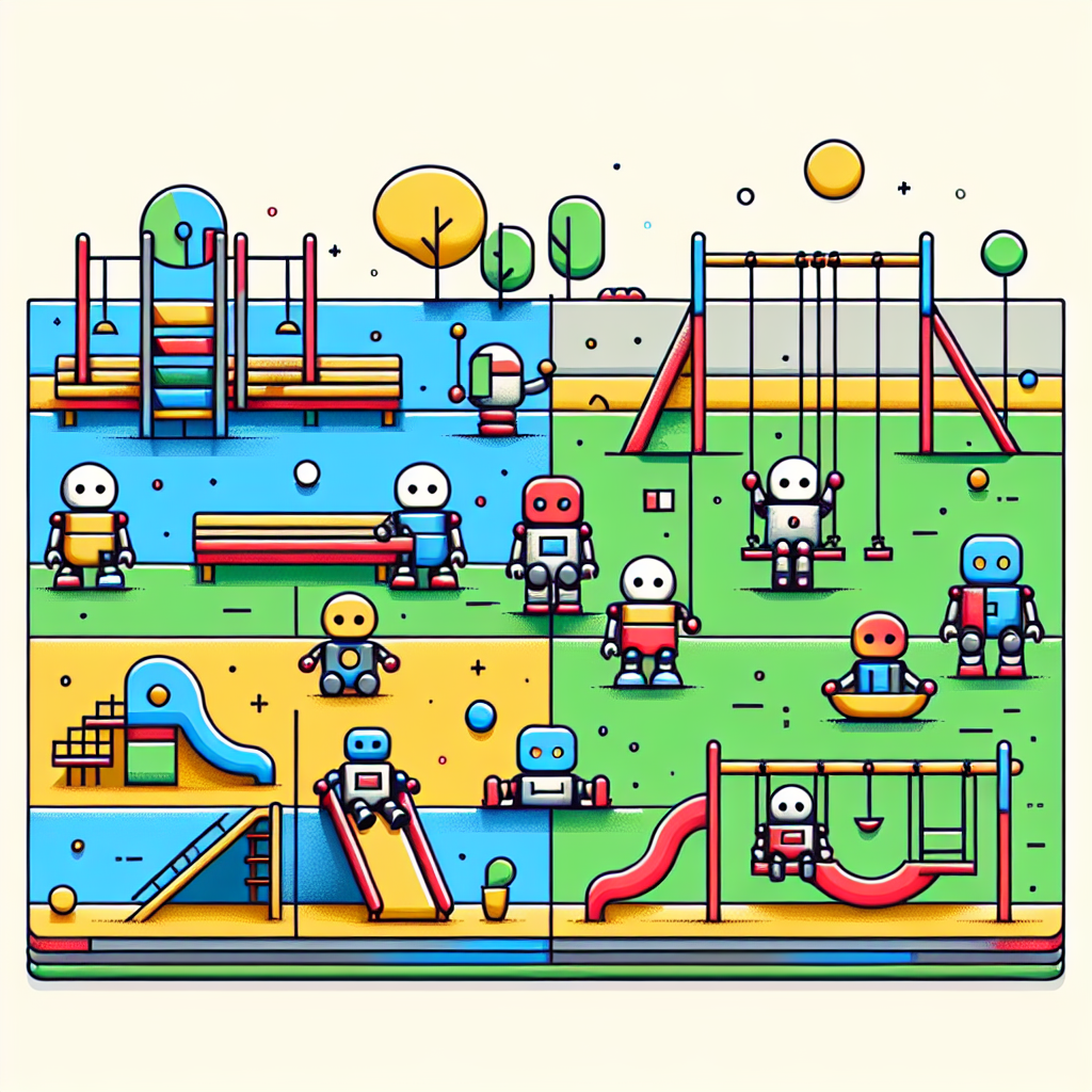 Robots' Playground Numbered Painting Kits