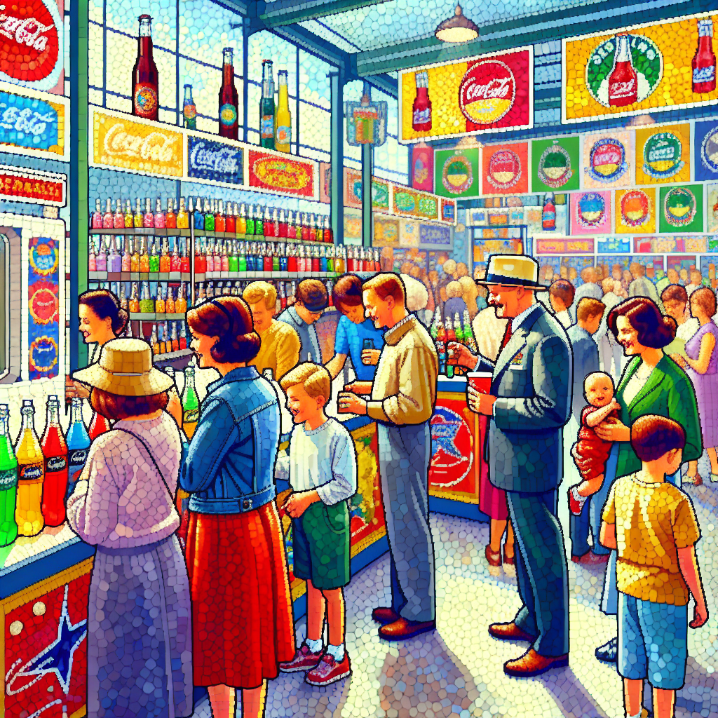 World Of Coca-Cola Festival - United States Paint By Color