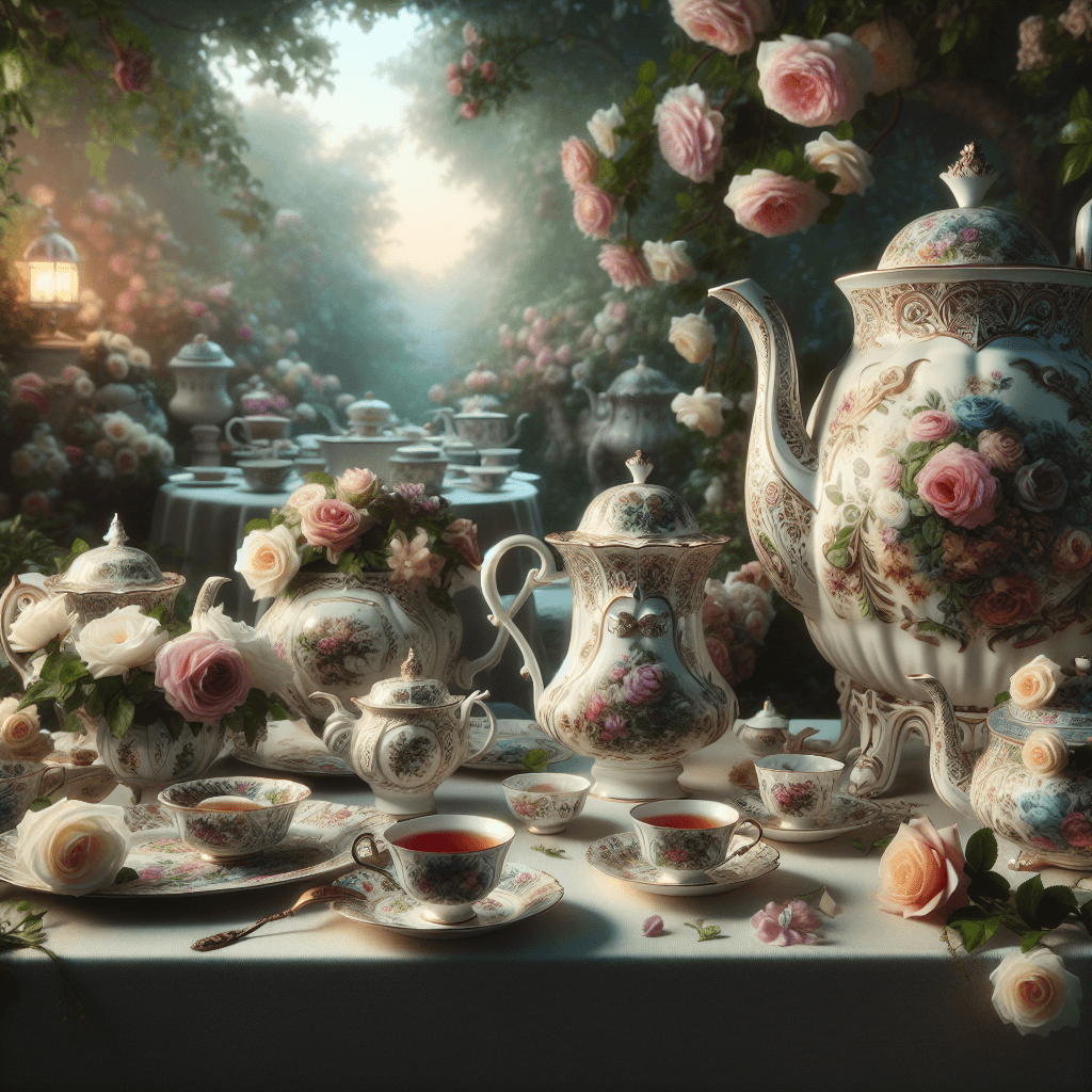 Victorian Tea Time Bliss Paint By Color