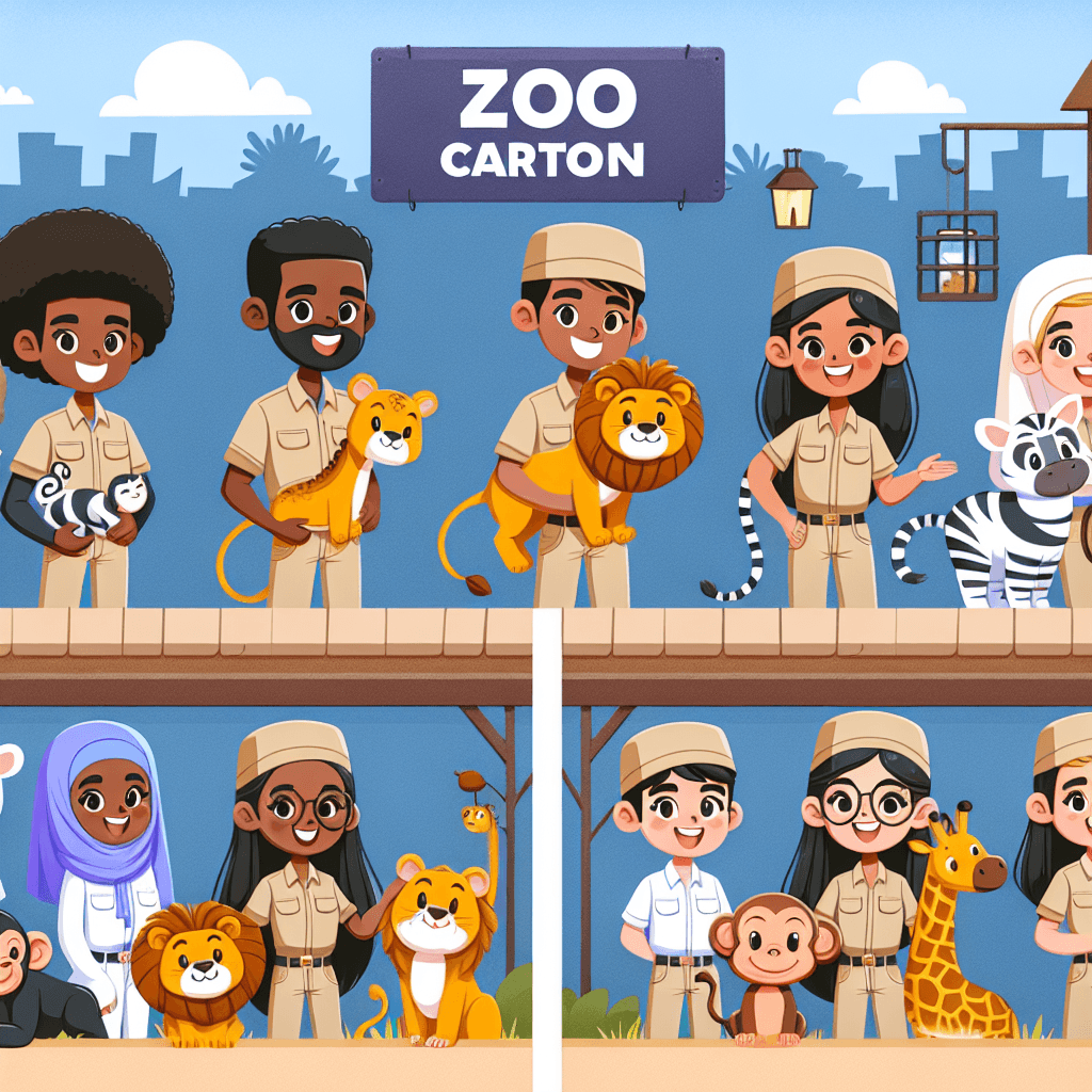 Zany Zookeepers Painting By Numbers Kit