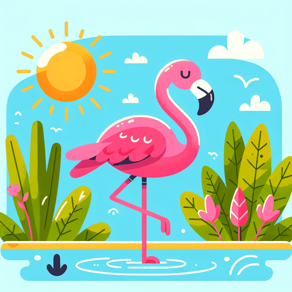Fabulous Flamingo Paint By Number