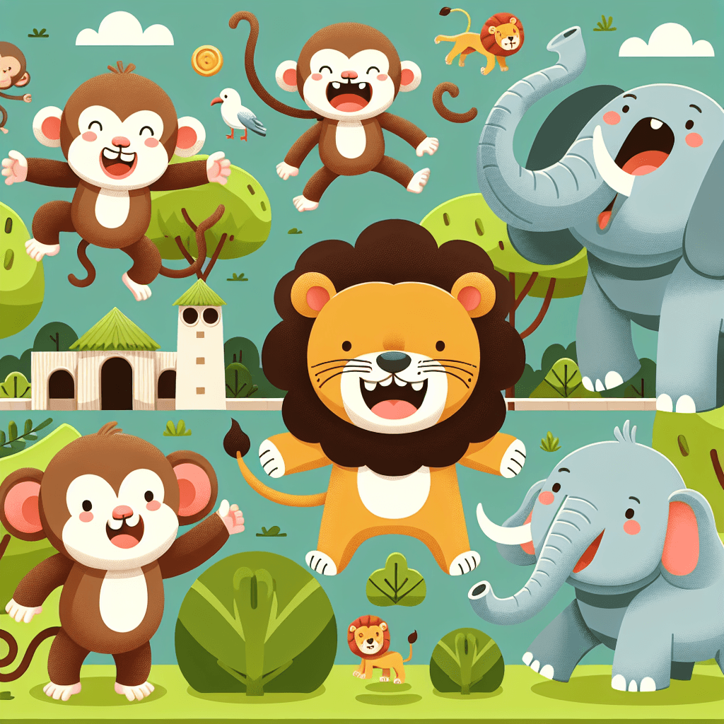 Joyful Zoo Paint By Color