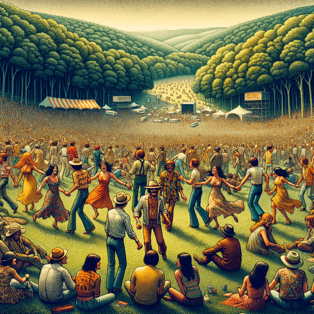 Woodstock Festival - USA Paint By Numbers Kits