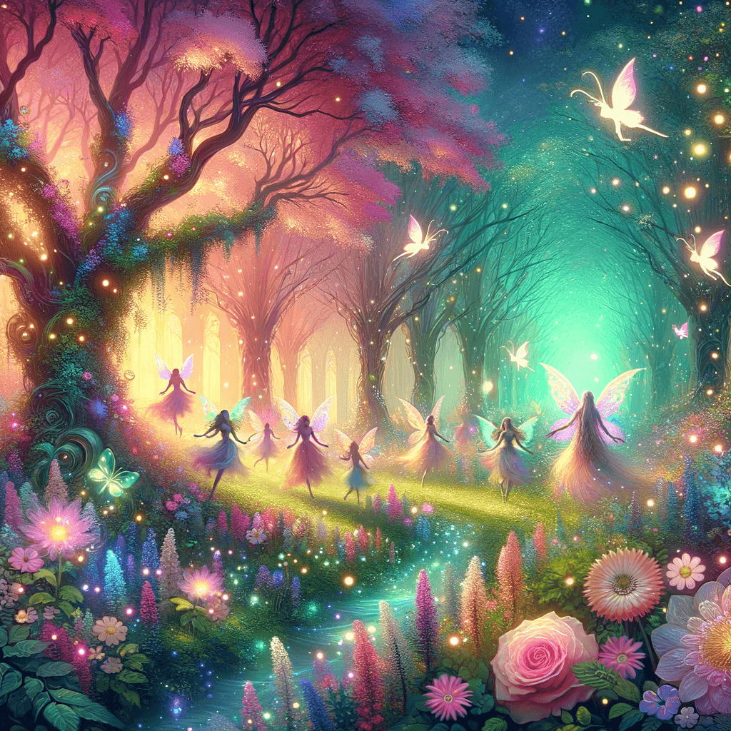 Ethereal Fairy Grove Paint By Number