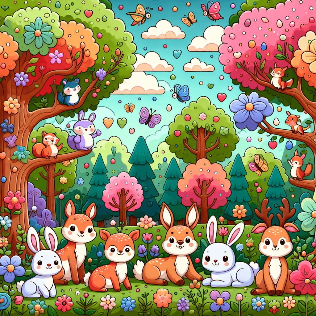 Charming Woodland Adventures Paint By Numbers Kits
