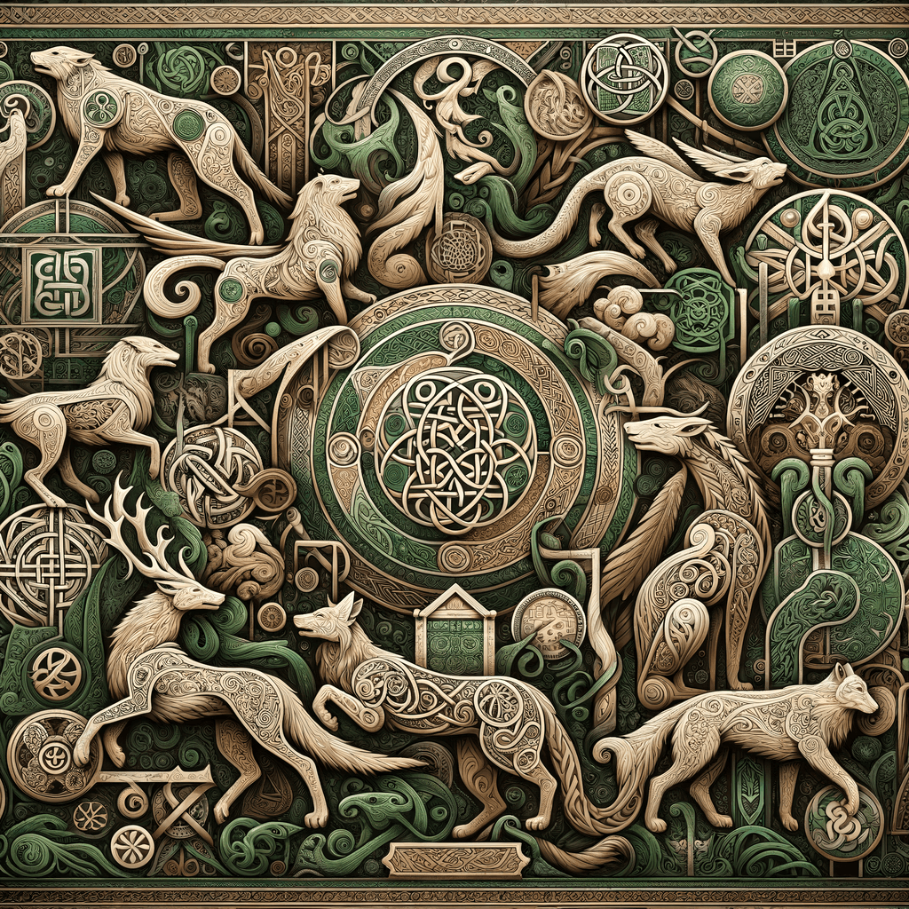 Celtic Myth And Mystery Paint By Numbers Art