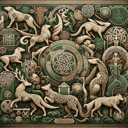 Celtic Myth And Mystery Paint By Numbers Art