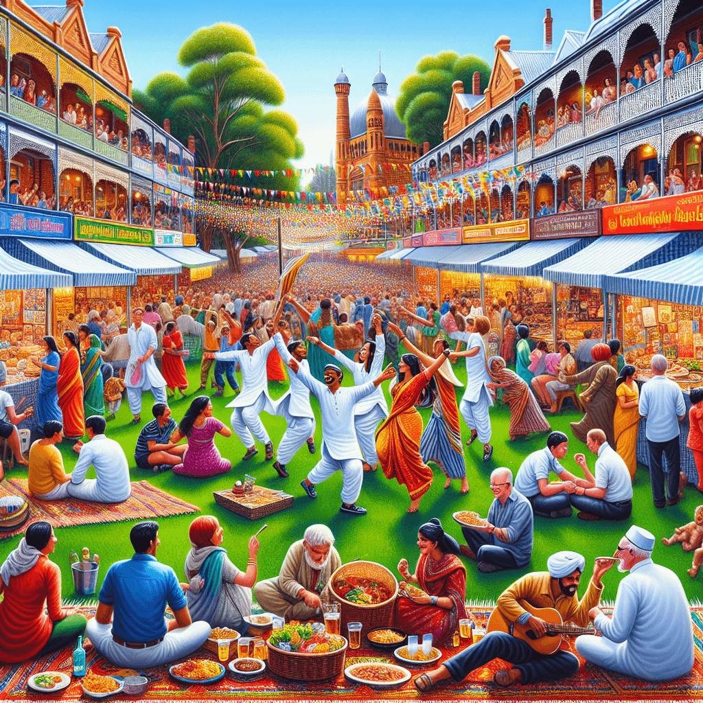 Folk Festivals Of Australia Paint By Color