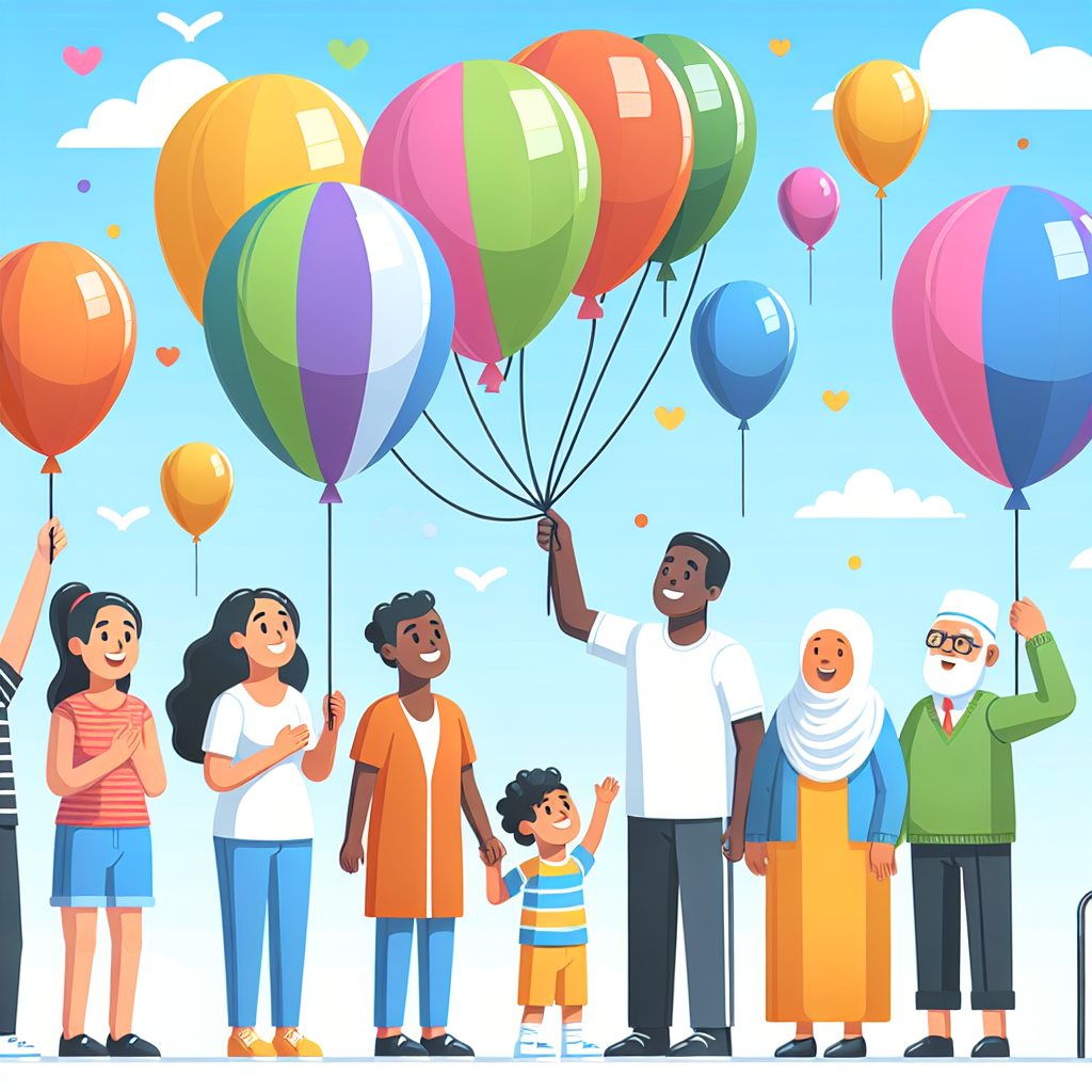 Balloon Festival Delight Painting By Numbers Kit