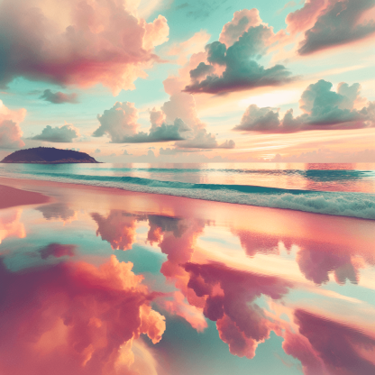 Elegant Seaside Retreat Painting By Numbers Kit