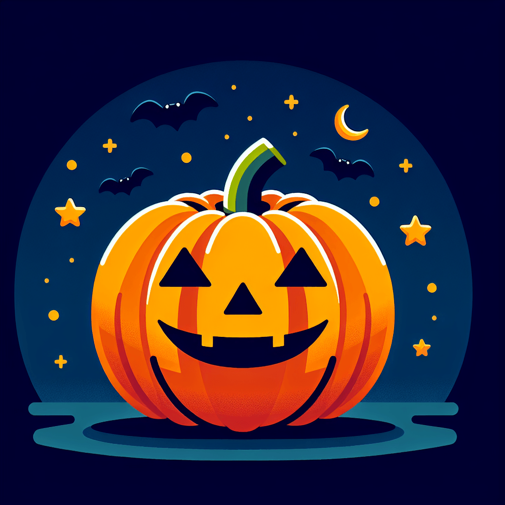 Jolly Jack-o'-lantern Paint By Color