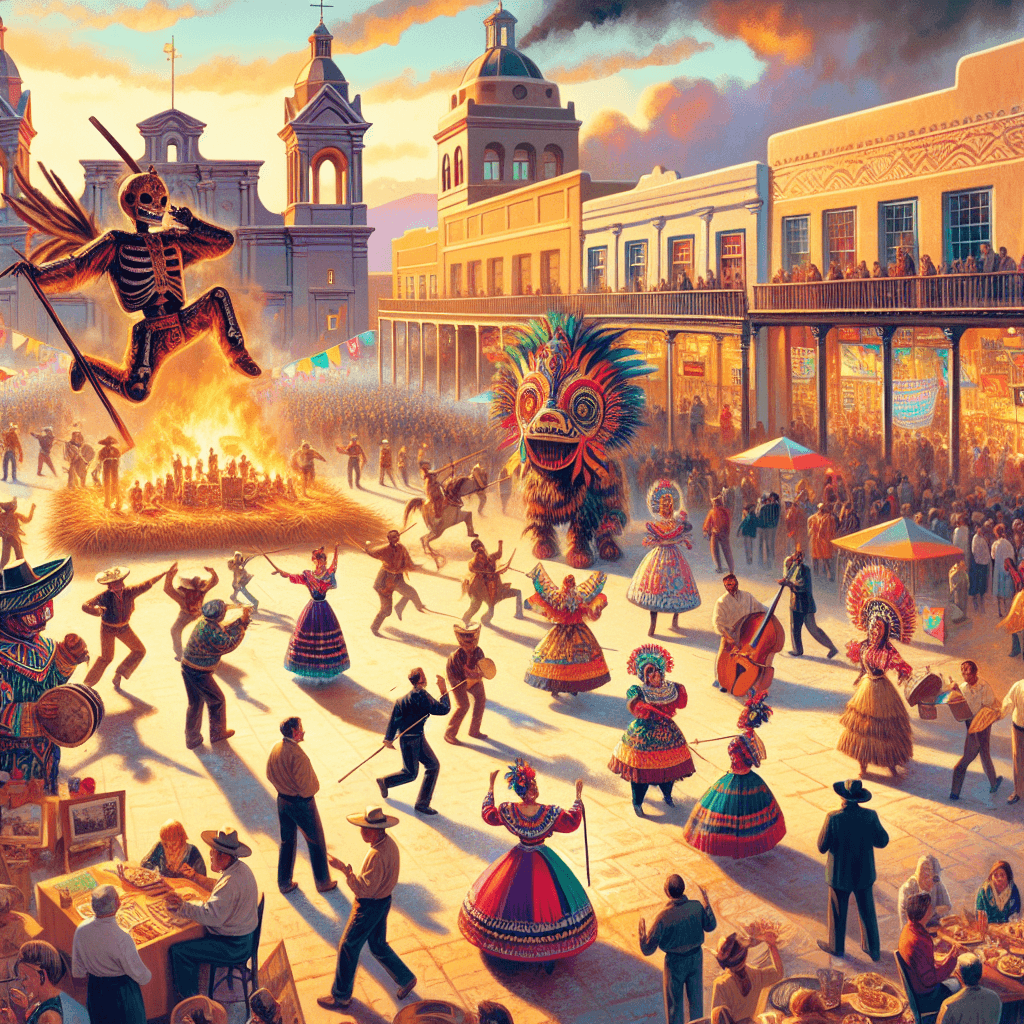 Fiestas De Santa Fe - USA Painting Number Kit